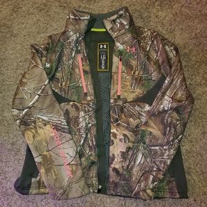 Womens UA Camo Scent Control Goodyear Jacket